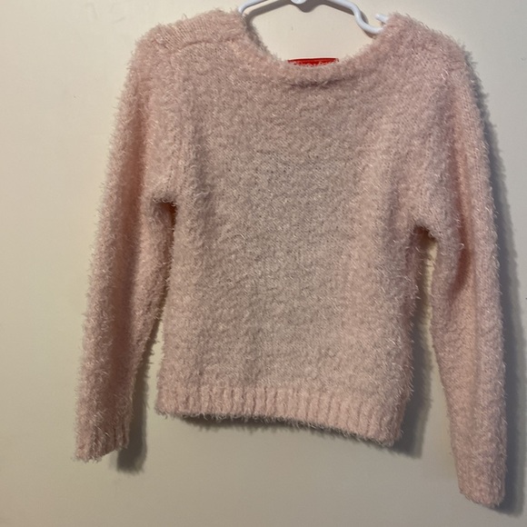 Girls Pink Sweater size 4 - Picture 3 of 8